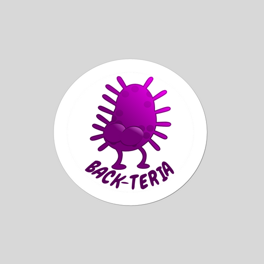 Sticker Back-teria