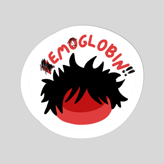 Sticker Emoglobin
